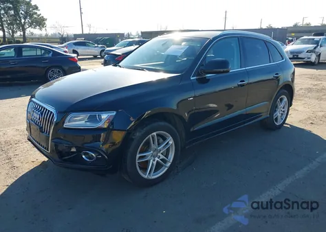 2015 Audi Q5 3.0T Premium Plus из США, поврежденный, VIN WA1DGAFP7FA079526